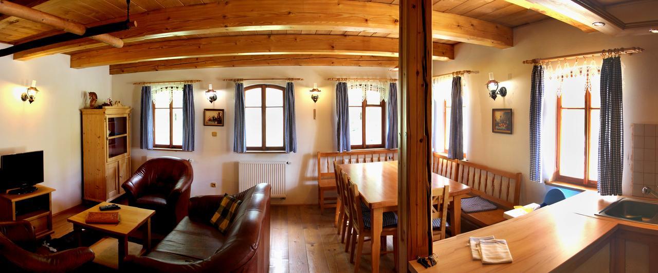 הוילה Bystrá nad Jizerou Ranch Bystra מראה חיצוני תמונה
