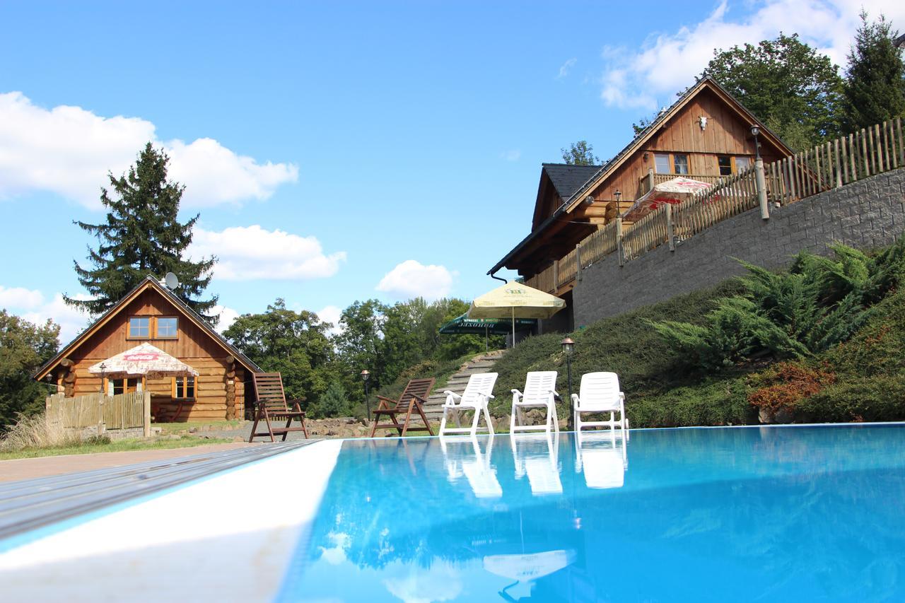 הוילה Bystrá nad Jizerou Ranch Bystra מראה חיצוני תמונה