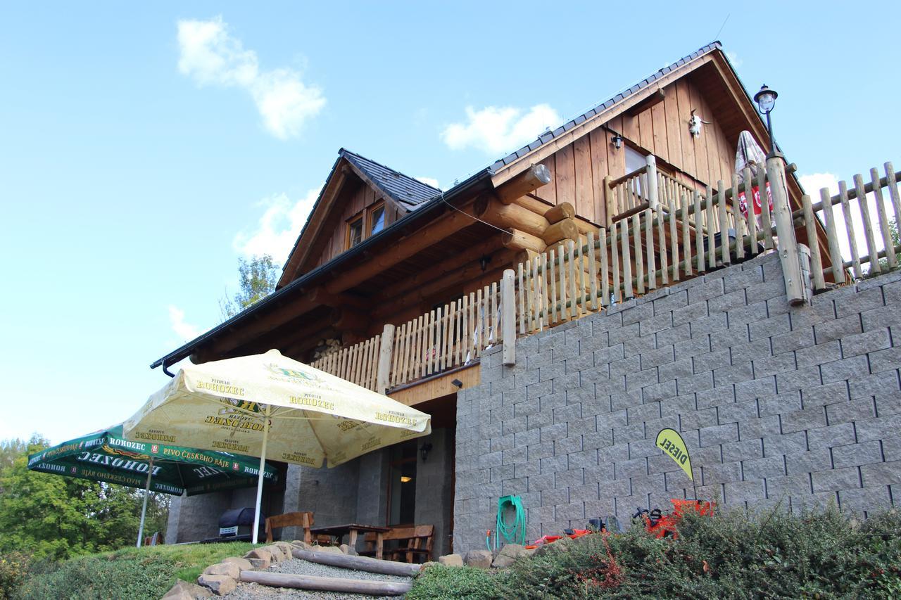הוילה Bystrá nad Jizerou Ranch Bystra מראה חיצוני תמונה