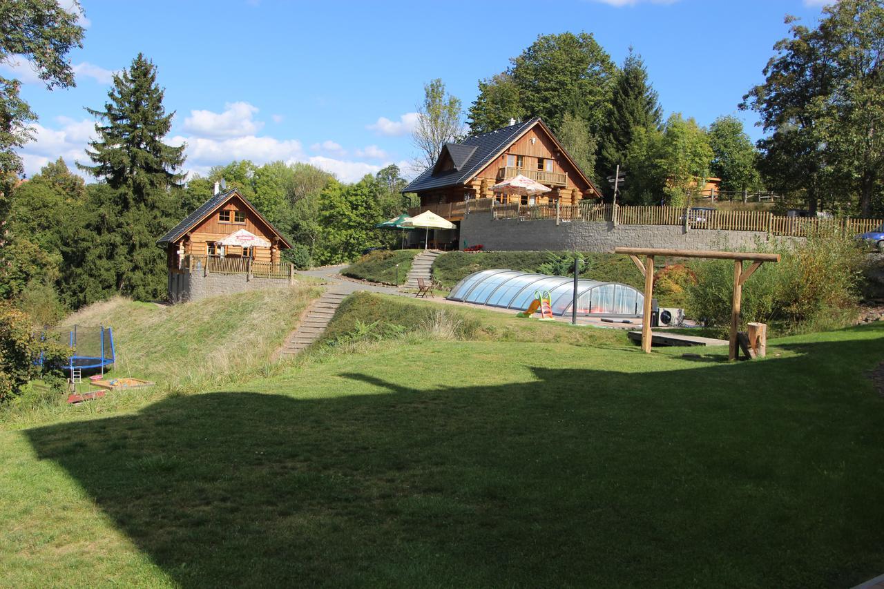 הוילה Bystrá nad Jizerou Ranch Bystra מראה חיצוני תמונה